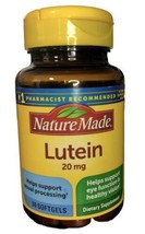 (1) Nature Made Lutein 20mg 30 Softgels Exp 4/23 New &amp; Sealed - $39.58