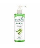 Biotique Bio Neem Purifying Face Wash for All Skin Types, 200ml (Pack of 1) - $13.16