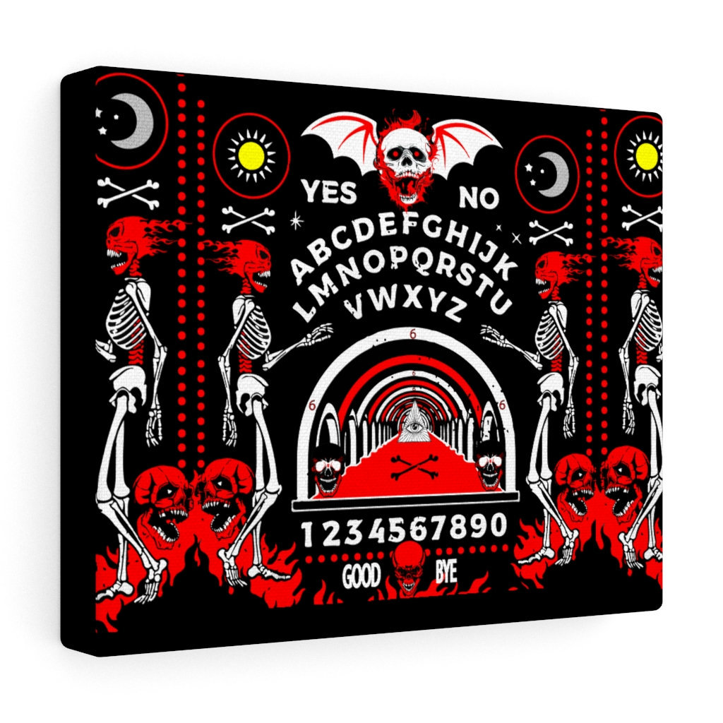Ouija Board Canvas Wall ArtLiving Room Wall ArtDining Wall Art