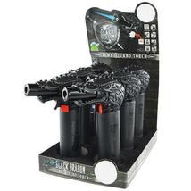 Black Dragon Head Jumbo Torch REFILLABLE Butane Lighter - One Lighter image 3