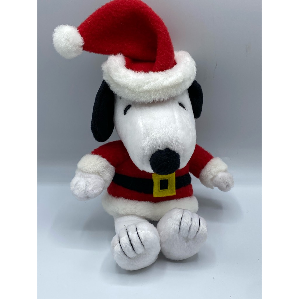 Primary image for Peanuts Snoopy Santa Plush Dog Animal 12" Christmas Santa Suit Stuffed Toy New
