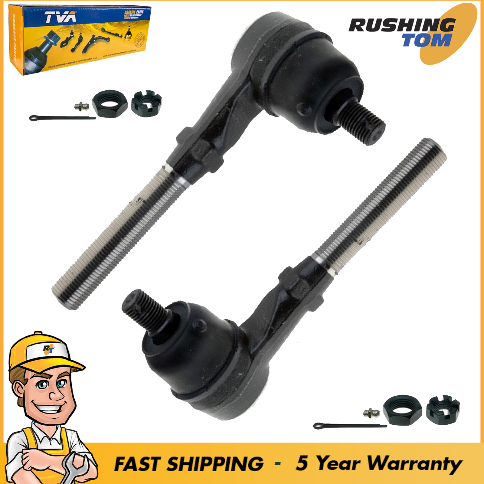 2 Front Inner Tie Rod End Ford F150 F150 F250 Expedition Lincoln