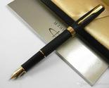 Office golden gift matte black m nib fountain thumb155 crop