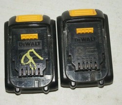 USED 2- Dewalt  20V MAX Batteries - DCB201, DCB201   - $34.64