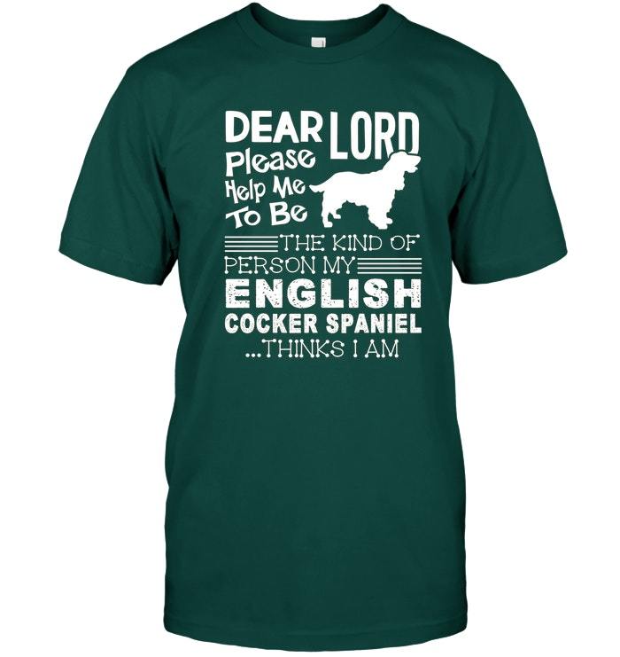 cocker spaniel tee shirts