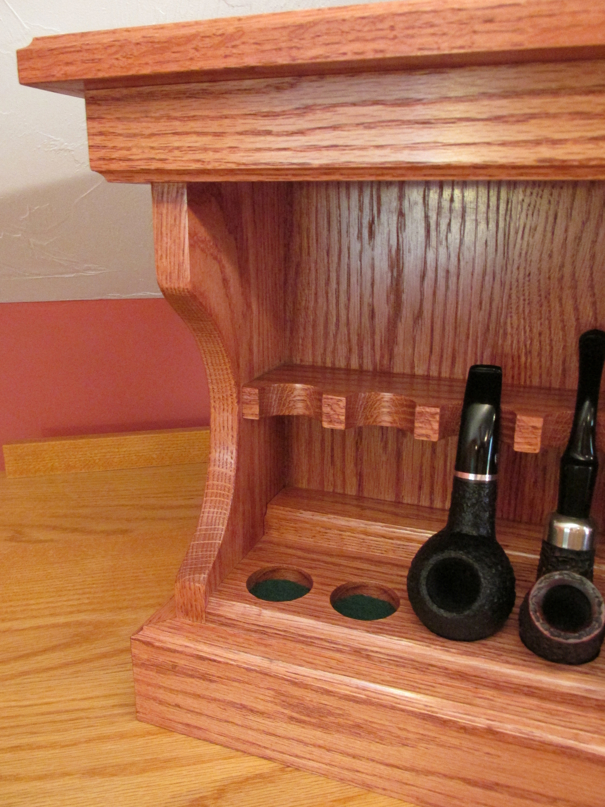 DIY Haunted Tobacco Pipe Rack Plans Build Your Own 7 Smoking