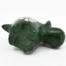 Vaneal Group Hand Carved Kisii Soapstone Tiny Miniature Mini Green Hippo Figure image 5