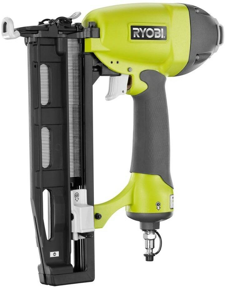 Ryobi Electric Pancake Compressor Brad Finish Nailer 2 Tool Combo Kit