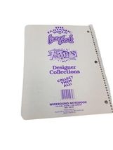 Vintage Lisa Frank Wirebound Notebook 4593 Made in USA Casey & Caymus 10.5"x8" image 3