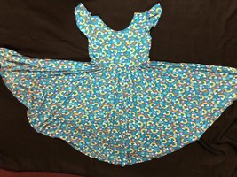 NWT Dot Dot Smile Twirly Summer dress Girls Empire Floral Red
