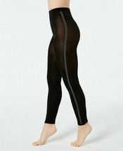 Womens Varsity Stripe Footless Tights Black Size XS/S INC $15 - NWT - $6.85