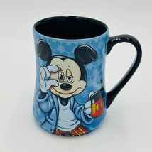 Disney Parks Authentic Mickey Mouse Blue Cup Mug Some Mornings are Rough - $34.65