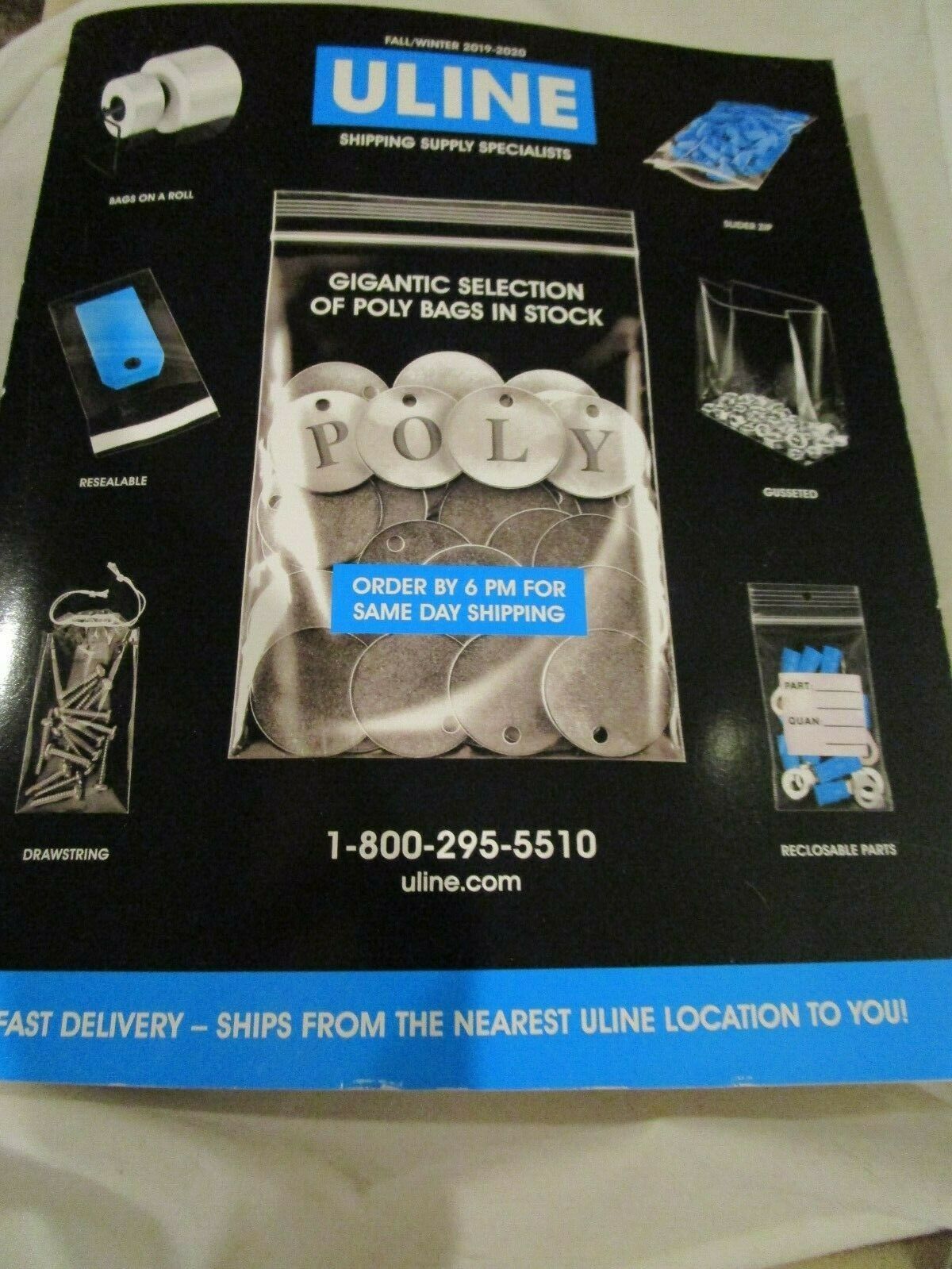 ULINE U LINE Catalog Fall Winter 2019 2020 Shipping Supply