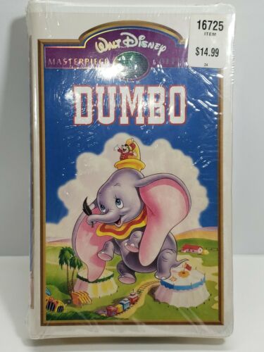 Walt Disney's DUMBO VHS Tape Masterpiece Collection, 024 Brand New ...