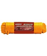 NEW Lehigh MFP1675-2P Multi-Filament Solid Braided Rope, 1/2 in Dia x 75... - $29.95