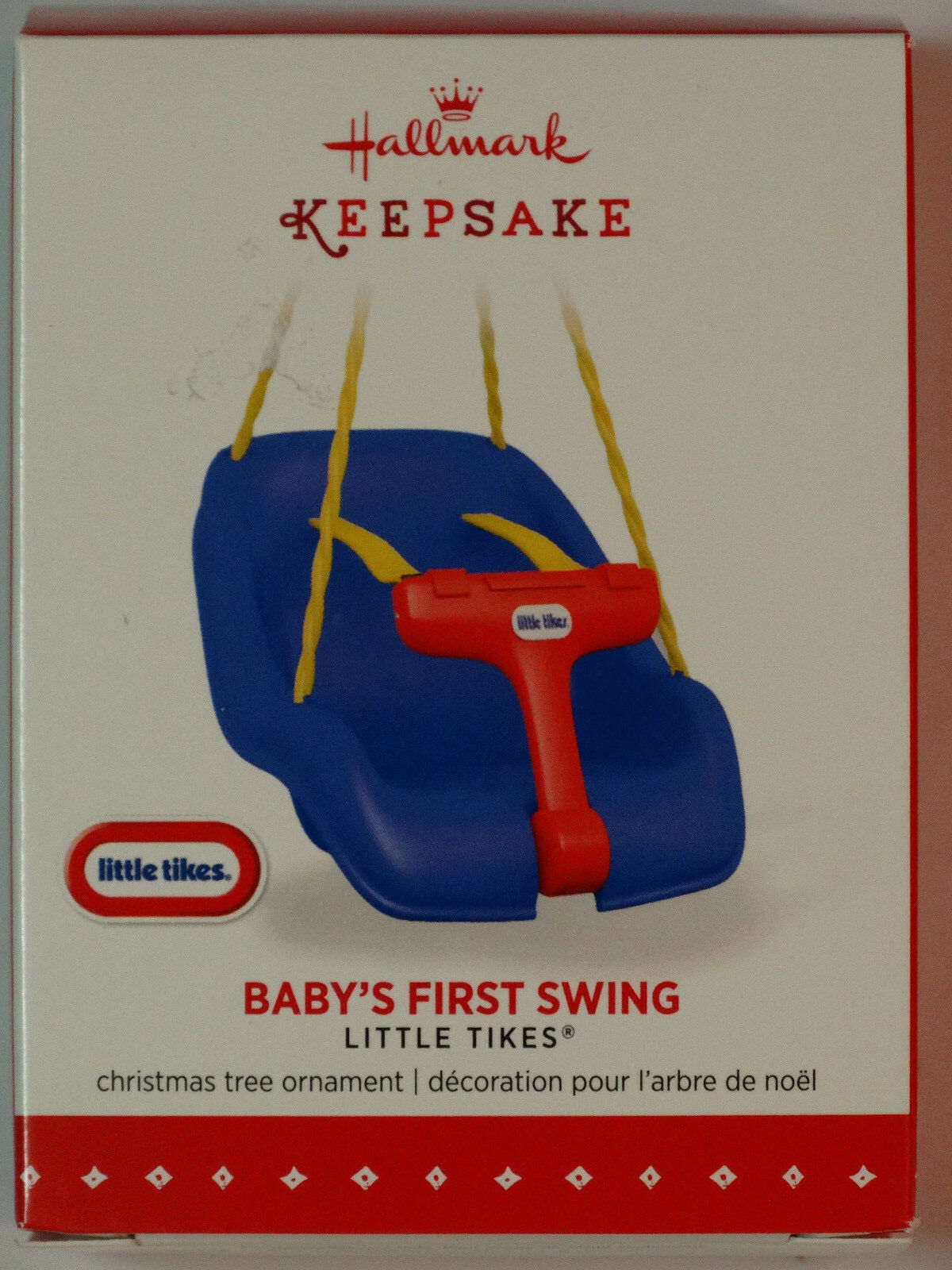 Primary image for New! Hallmark Keepsake Ornament: Little Tikes Baby's First Swing 2015