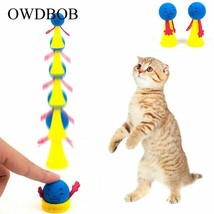 2pcs/set Funny Jumping Cat Toy Pet Cat Bouncing Toy Kitten Playing - $5.93