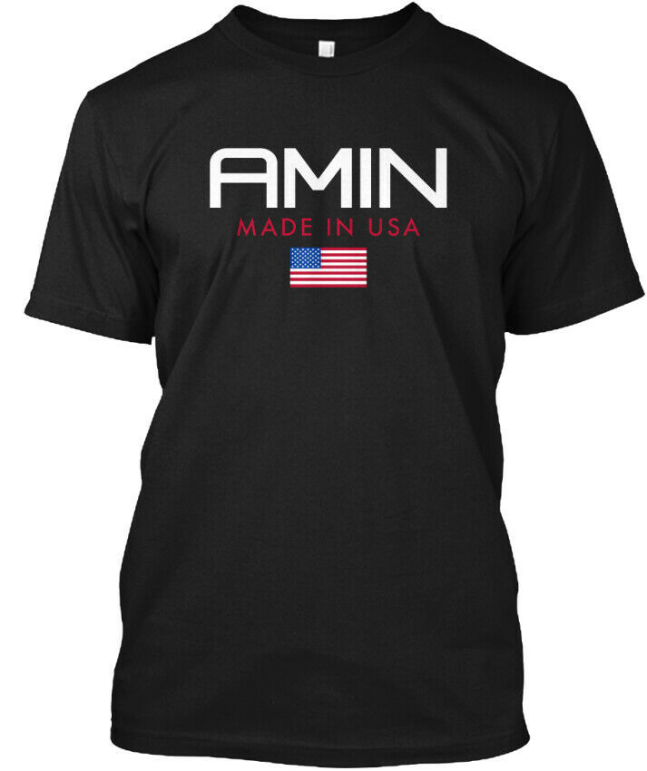 Amin Made In Usa Hanes Tagless Tee T Shirt Shirts 5767