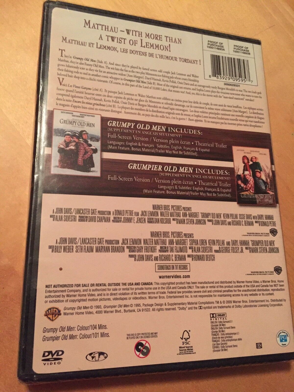 GRUMPY OLD MEN COLLECTION & Grumpier Old Men DOUBLE FEATURE BRAND NEW ...