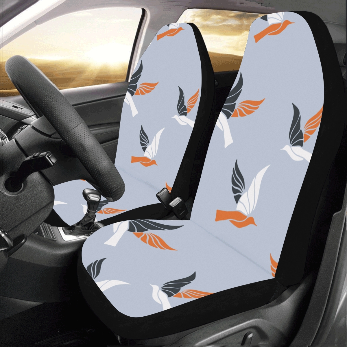 Diferent Little Birds Light Wings Universal Fit Auto Drive Car Seat