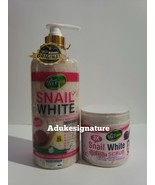 veet gold snail white gluta collagen shower bath and snail white whiteni... - $89.10