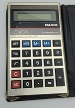 Vintage Casio LC-403E Electronic Japan Calculator - $17.81