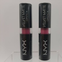 Set Of 2- Nyx Velvet Matte Lipstick VMLS03 Unicorn Fur, New, Sealed - $11.87