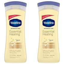 2-Pack New Vaseline Intensive Care hand and body lotion Essential Healin... - $20.69