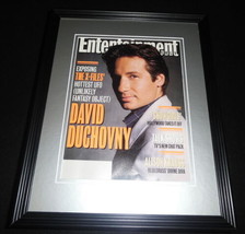 David Duchovny Framed 11x14 ORIGINAL 1995 Entertainment Weekly Cover X Files B