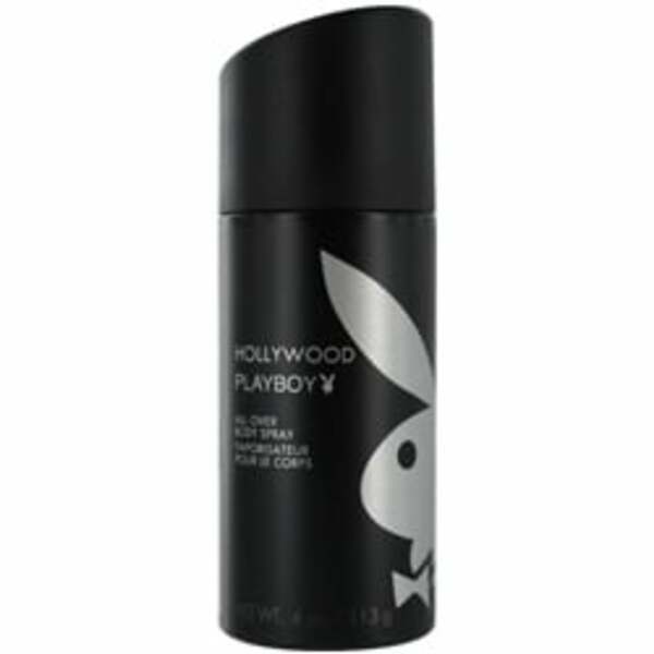 Playboy Hollywood By Playboy Deodorant Body Spray 4 Oz For Men  - $20.79