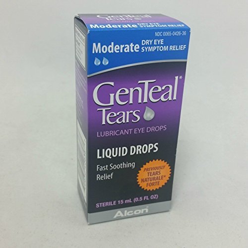 Genteal Tears Moderate Eye Drops, 0.507 Fluid Ounce Household
