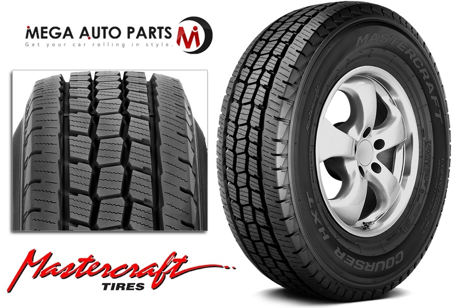 1 Mastercraft Courser HXT LT245/70R17 119S E/10 All Season Commercial ...