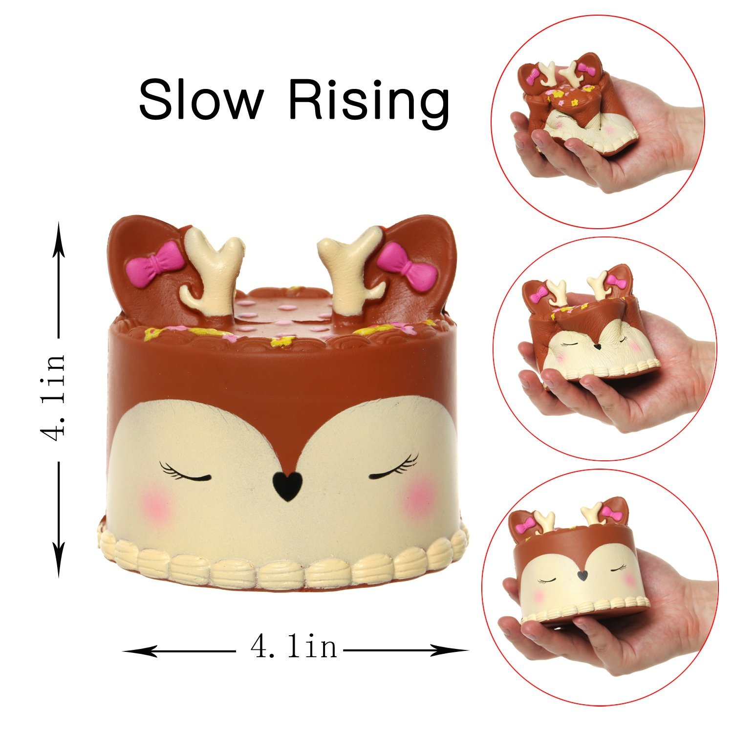galaxy deer cake squishy