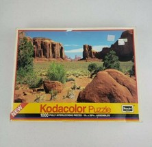 1989 Rose Art KODACOLOR 1000 Piece Jigsaw Puzzle Monument Valley, AZ - C... - $22.50