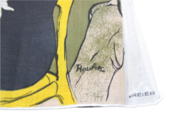 Vintage NEW Kreier Handkerchief Lot Hanky 100% Cotton Van Gogh Switzerland image 3