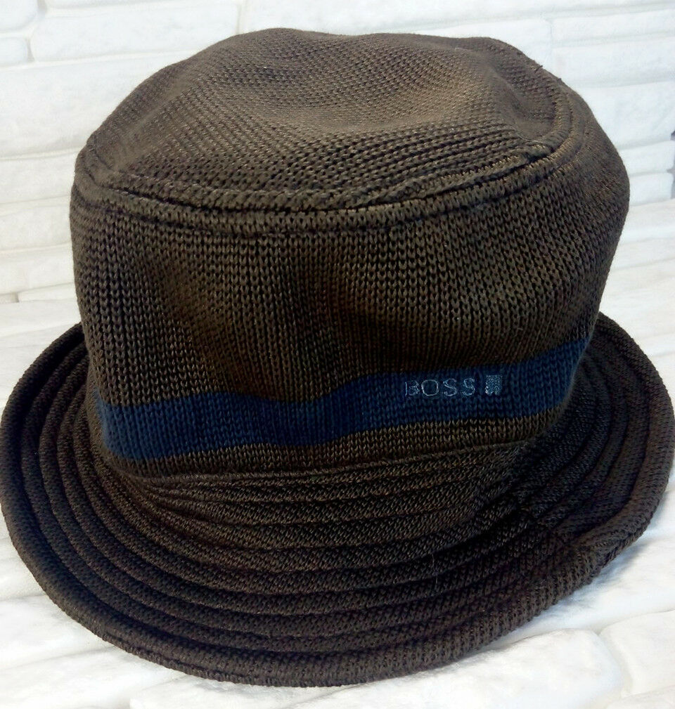Bucket Hat Hugo Boss green hat 100 cotton mod.Monsoon XS 526 3 / 8UK