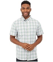 The North Face Off The Grid Plaid Shirt Men's TNF White/Vibrant Green - SMALL - $39.59