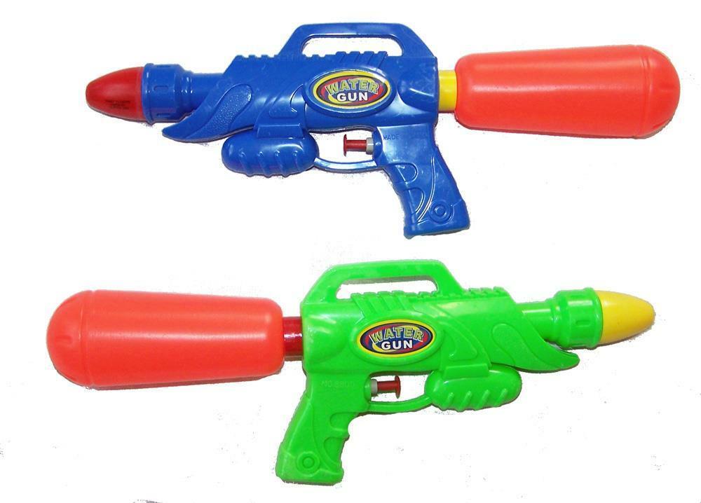 8 pieces BULK LOT BIG 12 INCH OUTERSPACE WATER SQUIRT GUN WITH TANK new ...