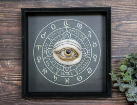 Occult Wicca Spiritual Eye Providence Alchemy Symbols Wall Decor Picture... - $29.99