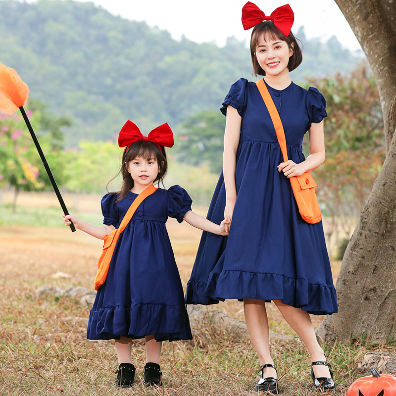 Kiki's Delivery Service  Cosplay Costume For Woman Girl Japan Anime Dress