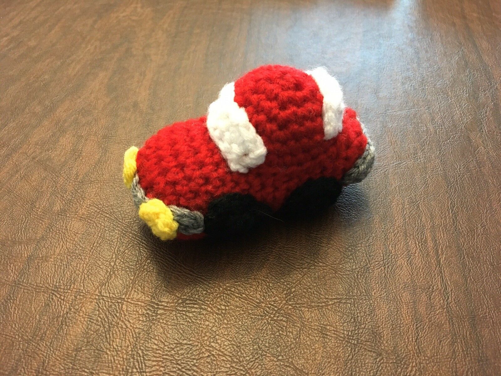 Mini Crocheted Stuffed Toy Car Automobile And 50 Similar Items