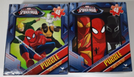 2 Cardinal Marvel Ultimate Spiderman 48-Piece Jigsaw Puzzles 9.. In. x 10.3 in. - $19.99