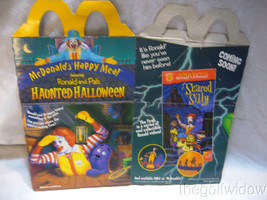 McDonald's Happy Meal Haunted Halloween 1998 Box  image 1