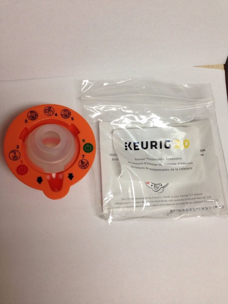 Keurig 2.0 Brewer Top Needle Cleaning Maintenance Accessory