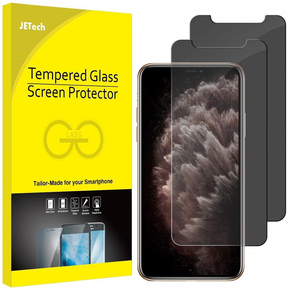JETech Privacy Screen Protector for iPhone 11 Pro, iPhone Xs and iPhone X