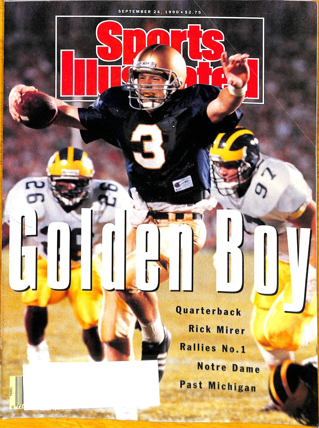 Sports Illustrated, September 24 1990 Magazine Back Issues