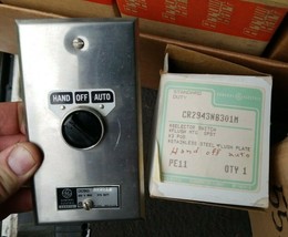 Ge CR2943NB301M General Electric Selector Switch Hand Off Auto 600V Standard Nib - $33.85
