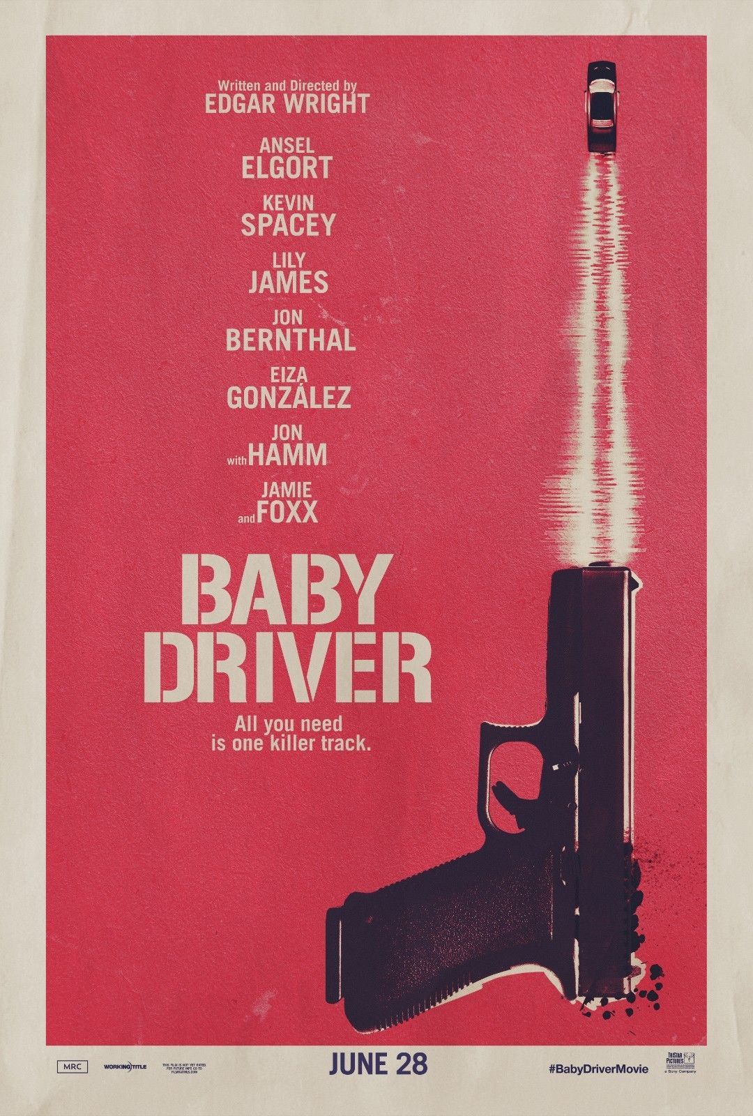 Baby Driver Movie 2017 Poster Edgar Wright Art Print 14x21 24x36 32x48