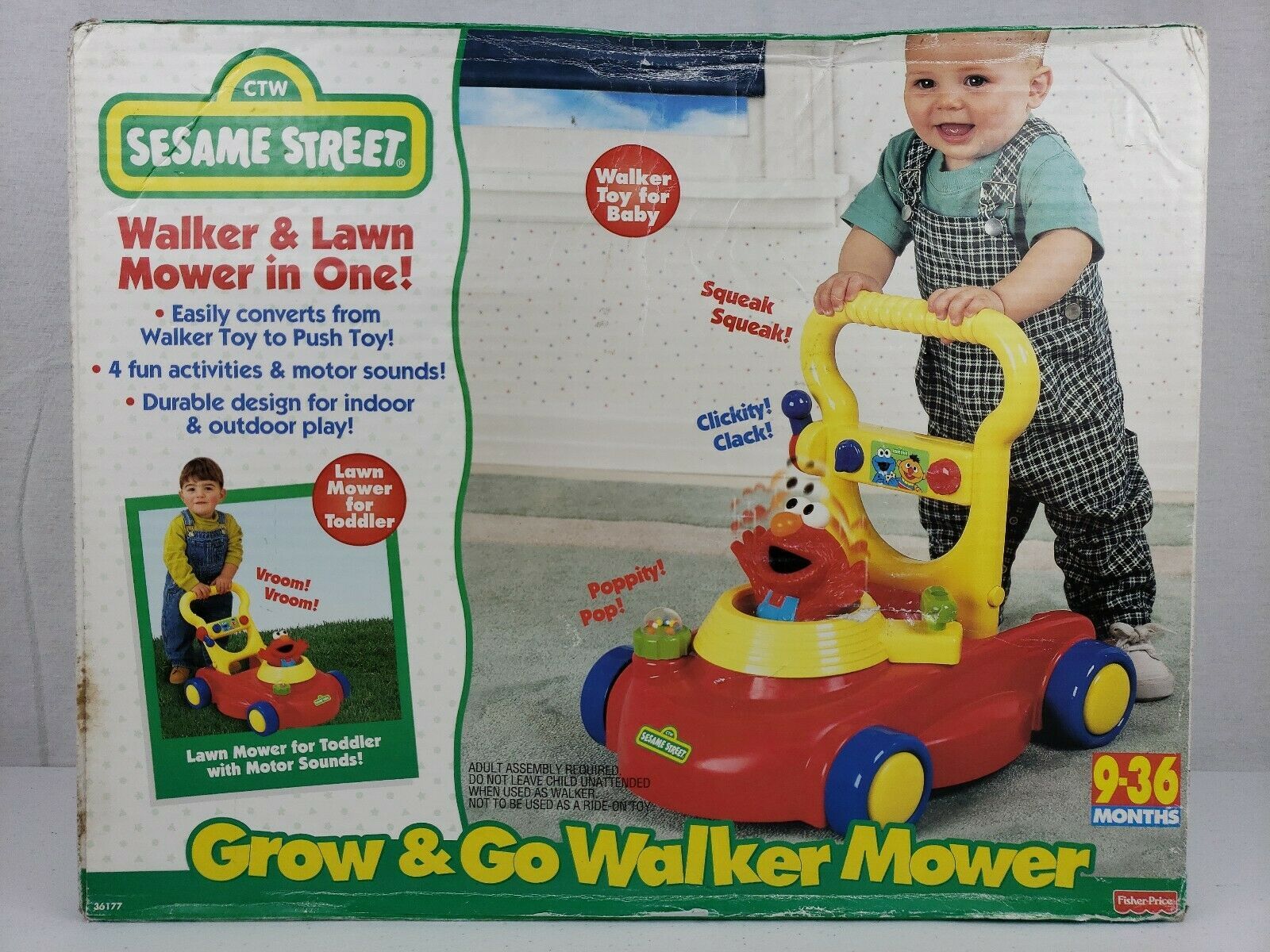 baby lawn mower walker