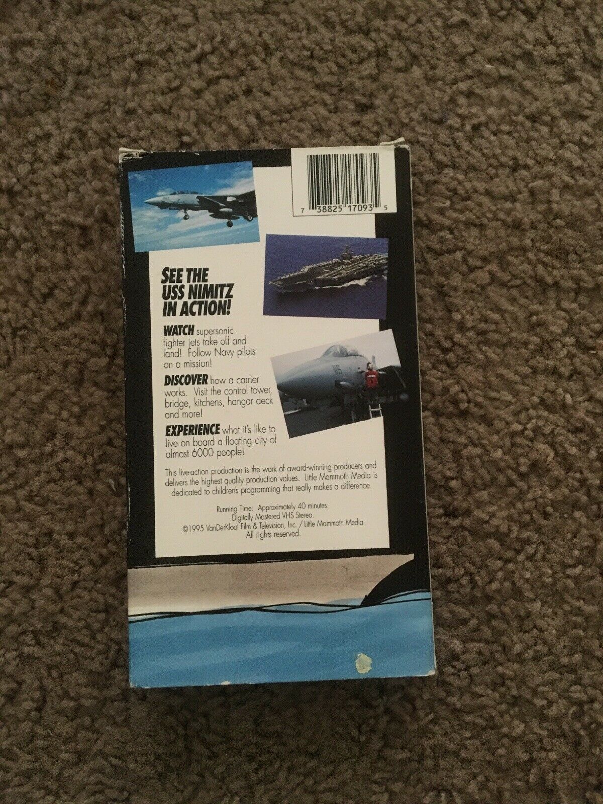 The Big Aircraft Carrier (VHS, 1995) - VHS Tapes